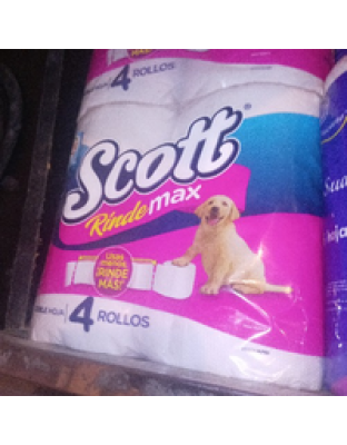 Papel Scott X 4 Rollos