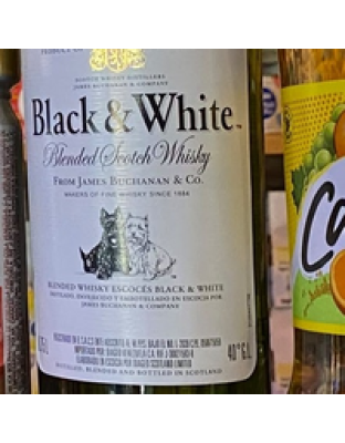 WHISKY BLACK WHITE 0,70LT