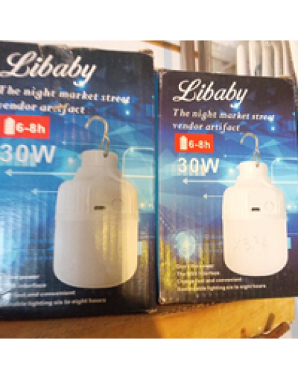 BOMBILLO RECARGABLE LAMPARA LED