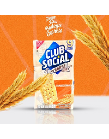 GALLETA CLUB SOCIAL INTEGRAL PAQ.