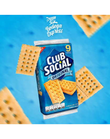 GALLETA CLUB SOCIAL PAQUETE X6