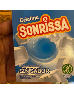 GELATINA SIN SABOR SONRISA