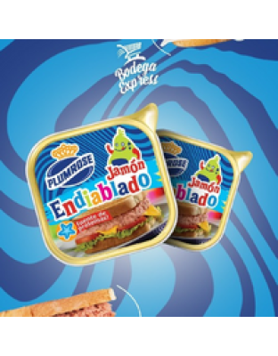 JAMON ENDIABLADO PLUMROSE 60GR PEQUEÑO