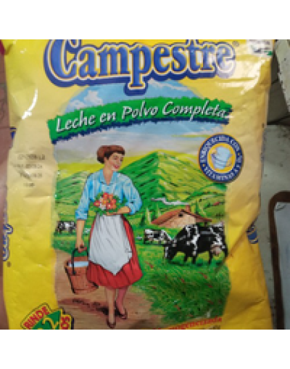LECHE EN POLVO CAMPESTRE 400GR COMPLETA