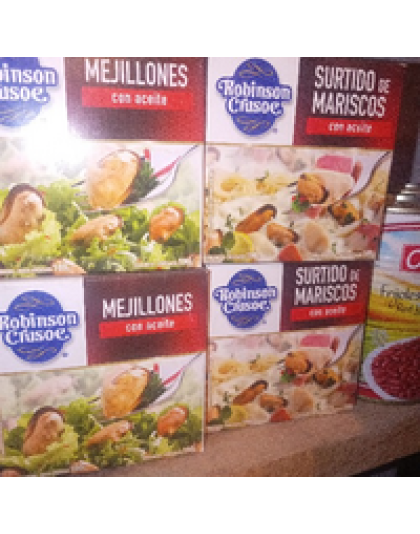 MEJILLONES Y SURTIDO ROBINSON
