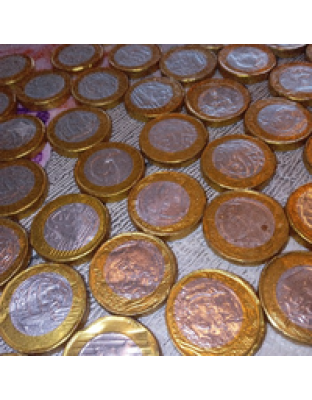 MONEDA CHOCOLATE