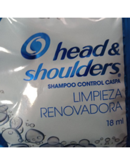 SHAMPOO DE SOBRE PANTENE Y HEAD SHOULDER 18ML