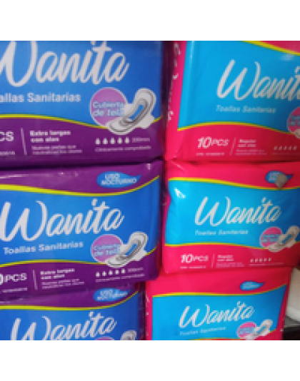 TOALLAS SANITARIAS WANITA