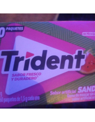 TRIDENT PAQ 5UND 8,5GR